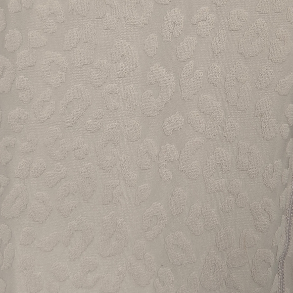 Mono B Womens Womens Leopard Cheetah Jacquard Leggings Size 1XL - Picture 4 of 6